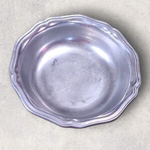 WILTON Columbia 1972 PEWTER Queen Anne SERVING BOWL Vintage 25th Anniversary 7"